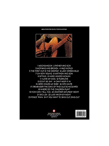 The Very Best Of Cat Stevens. Partituras para Piano, Voz y Guitarra(Pentagramas )