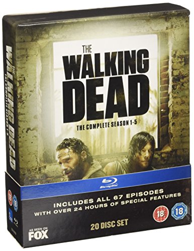 The Walking Dead Seasons 1-5 Boxset [Blu-ray] [2015] [Reino Unido]