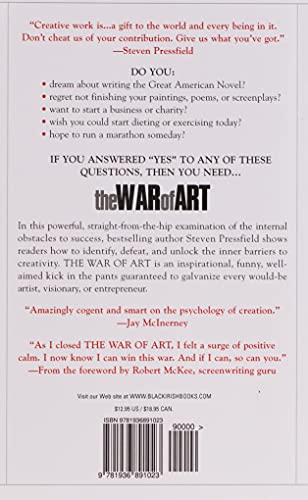 The War of Art: Break Through the Blocks and Win Your Inner Creative Battles