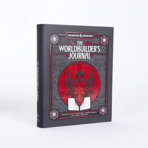 The Worldbuilder's Journal of Legendary Adventures (Dungeons & Dragons): 365 Questions to Help You Create Mythical Characters, Storied Worlds, and Unique Campaigns