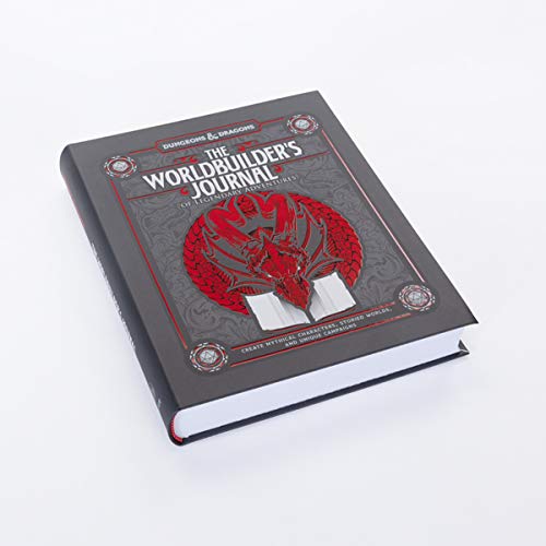 The Worldbuilder's Journal of Legendary Adventures (Dungeons & Dragons): 365 Questions to Help You Create Mythical Characters, Storied Worlds, and Unique Campaigns