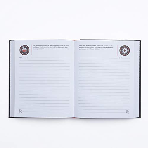 The Worldbuilder's Journal of Legendary Adventures (Dungeons & Dragons): 365 Questions to Help You Create Mythical Characters, Storied Worlds, and Unique Campaigns