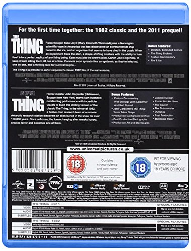 Thing (1982)/The Thing (2011) [Edizione: Regno Unito] [Italia] [Blu-ray]