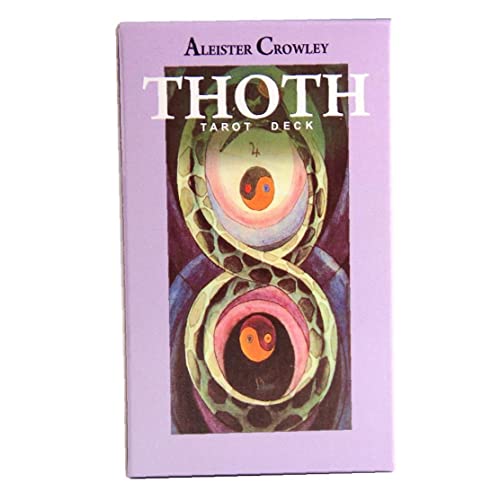 Thoth Tarot Tarjetas Fijadas Deck Board Decling Divination Game English Edition Witches 78 Tarjetas/Conjuntos