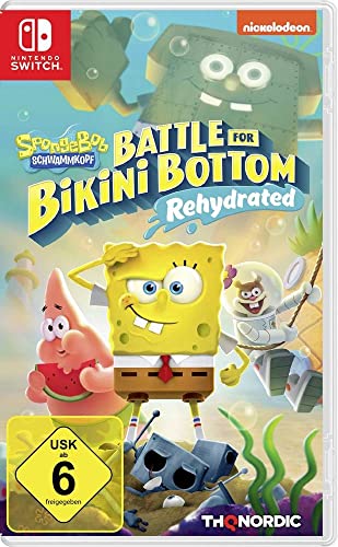 THQ Bob Esponja Battle for Bikini Bottom Rehydrated Nintendo Switch USK: 6