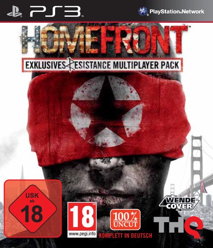 THQ Homefront - Juego (PlayStation 3, Tirador, RP (Clasificación pendiente))