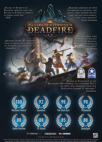 THQ Pillars of Eternity II: Deadfire, Xbox One vídeo Juego Básico Pillars of Eternity II: Deadfire, Xbox One, Xbox One, RPG (Juego de rol), M (Maduro)