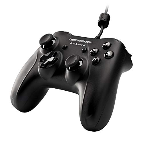 Thrustmaster DUAL ANALOG 4 - Gamepad - Compatible PC - 2 mini-sticks y 12 botones - Conexión USB