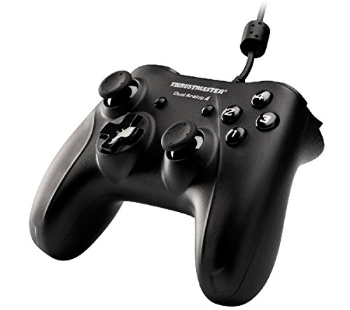 ThrustMaster Dual Analóg 4 Joystick PC Negro - Accesorios de Videojuego (Joystick, PC, Digital, D-Pad, Seleccionar, Inicio, con Cable, USB 2.0)