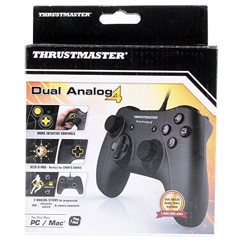 Thrustmaster Dual Analog 4 USB Gamepad für PC schwarz