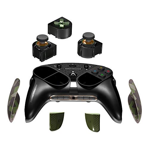 Thrustmaster ESWAP X GREEN COLOR PACK, Pack de 7 Módulos de Camuflaje Verdes, Siguiente Generación, Mini-sticks NXG, Intercambio en Caliente, Compatible con ESWAP X PRO CONTROLLER