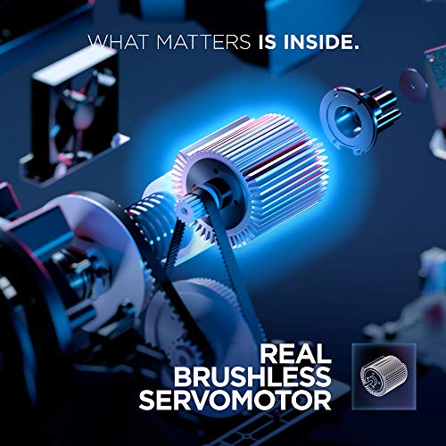 Thrustmaster T300 Racing Wheel Servo Base, Base para Volante y Pedales, PS4 y PC, Force Feedback REALSIMULATOR, Motor Brushless, Sistema de Correa Doble, Tecnología Magnética, Funciona con PS5 juegos