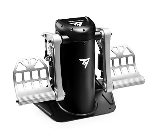 Thrustmaster TPR – Sistema de timón experto de Thrustmaster para simulación de vuelo en PC
