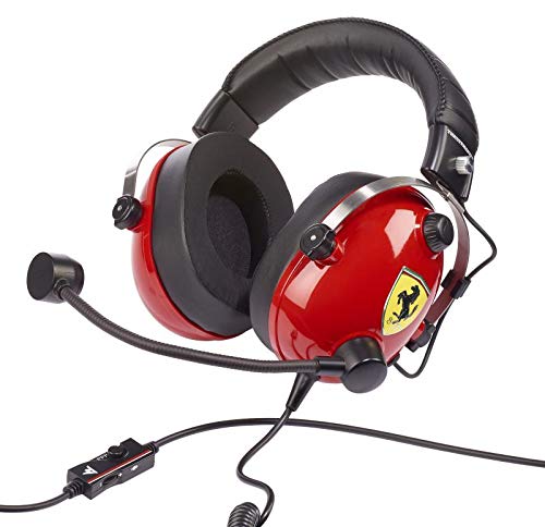 Thrustmaster T.Racing Scuderia Ferrari Edition — Los auriculares de gaming multiplataforma inspirados en los paddocks reales de la Scuderia Ferrari