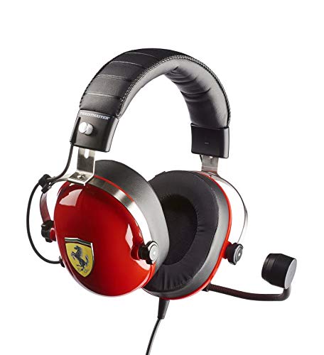Thrustmaster T.Racing Scuderia Ferrari Edition — Los auriculares de gaming multiplataforma inspirados en los paddocks reales de la Scuderia Ferrari