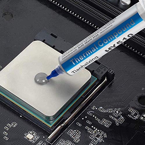 Tianhaixing HY510> 1.93W / m-K Pasta térmica, Pasta térmica profesional compuesta compatible con todos los procesadores, para PC / tableta / Notework / otros periféricos - 50g