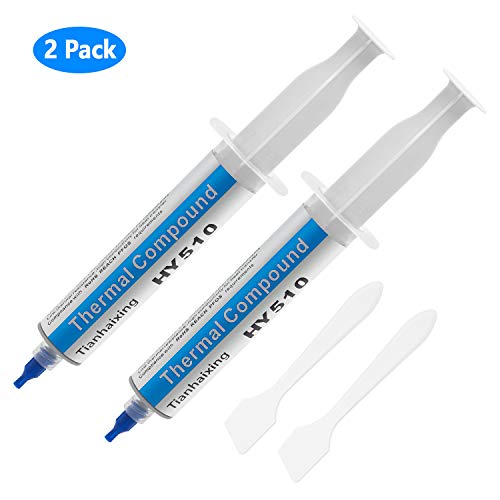 Tianhaixing HY510> 1.93W / m-K Pasta térmica, Pasta térmica profesional compuesta compatible con todos los procesadores, para PC / tableta / Notework / otros periféricos - 50g