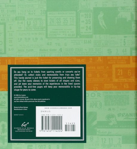 Ticket Stub Diary: (revised)