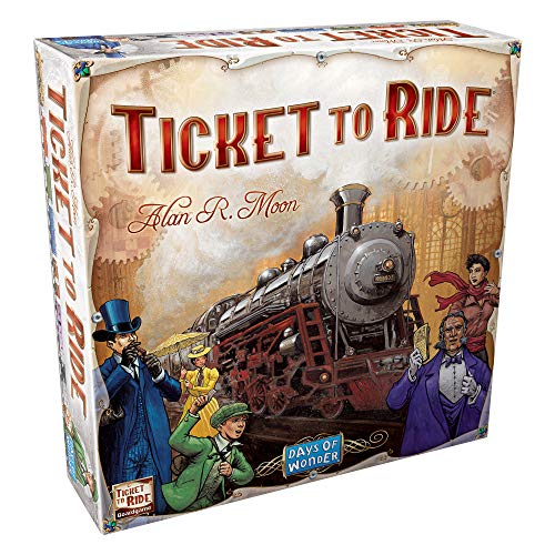 Ticket to Ride Europe. Juego de mesa de estrategia sobre ferrocarriles (en inglés)