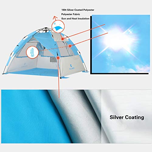 Tienda de Campaña Mochilero Carpa 2-Man Ligera Tienda Impermeable de la bóveda del Aire Libre Que acampa yendo de Tienda de campaña for la Escalada de Pesca de Supervivencia Festivales Jardín