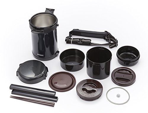 TIGER Stainless Lunch Jar charcoal gray LWU-A201-HD (japan import)