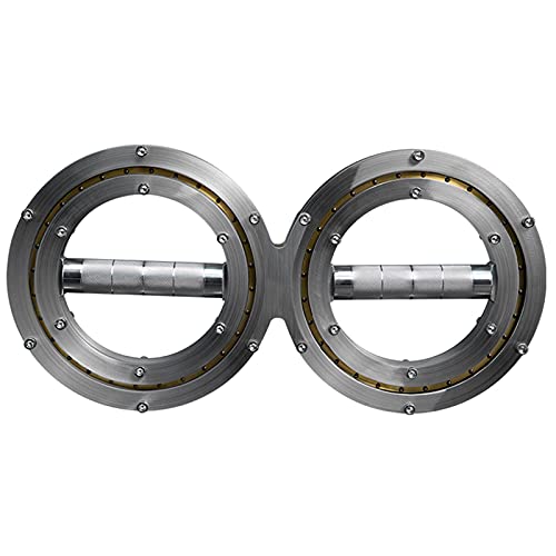 TIM-LI Spinner De Velocidad Multifuncional, Entrenamiento Muscular De Quemaduras Giratorias De 8 Palabras con Empuñaduras Giratorias De 360 Grados para Gimnasio En Casa