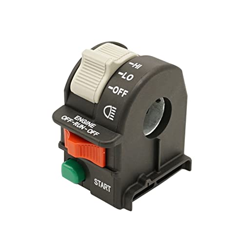 TINGRUI Ruiting Store Interruptor de Manillar Izquierdo Interruptor de Parada de luz FIT for Polaris Outlaw 450 500 525 2007-2011 Predator 500 2003-2007 Reemplazo 4011442