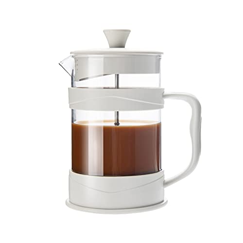 Tingting1992 cafetera Hervidor de café con Manual Manual Prensas francesas Pot Fabricante de café Filtro de Mano Pote de Vidrio Cafetera Cafetera Máquina de café Percolador Pava (Color : 1000ML)