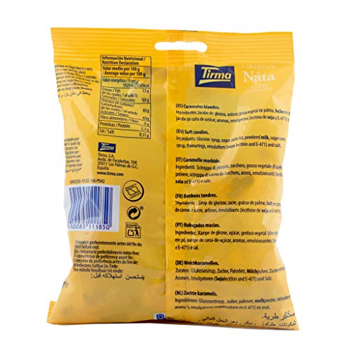 Tirma Caramelos de Nata, 125g
