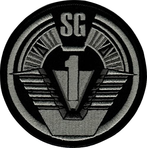 Titan One Europe - Stargate SG-1 + Airforce Uniforme Project Earth Atlantis U.S.S. Odyssey Cosplay Disfraz 2 Parches Termoadhesivos