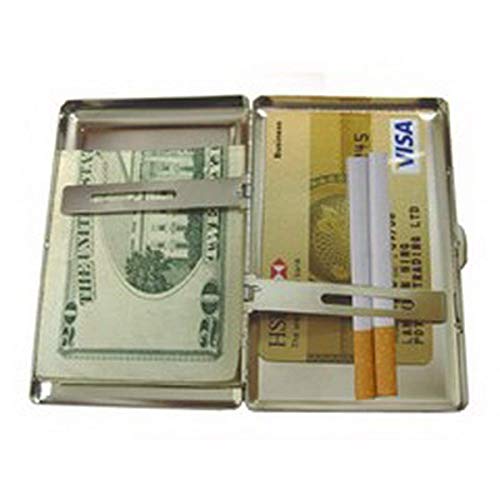 Titular de la Caja de Cigarrillos, Dollar Cash Paper Dollar Nombre de la Empresa Titular de la Tarjeta Monedero Estuche de identificación de la Tarjeta de crédito