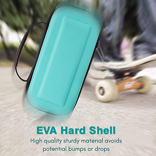 TKOOFN Fundas & Accesorios 9 en 1 Kit para Switch, EVA Estuche + 2 Fundas para Joy-con + 2 Protectores de Pantalla + Estuche Protector + 4 Tapones de Pulgar + Cable USB + Caja de Tarjetas