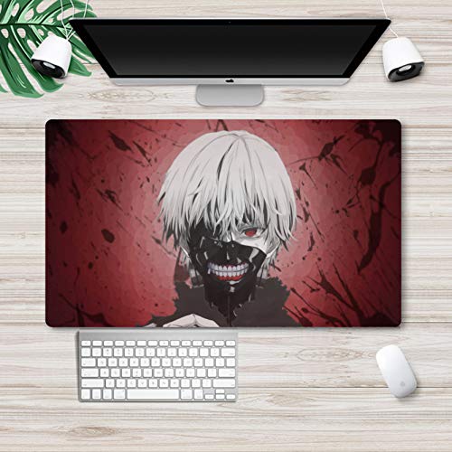 Tokyo Ghoul Mouse Pad Anime Game Estera de escritorio grande Esterilla de escritorio para computadora Kaneki Ken Mouse Pad escritorio Mat108