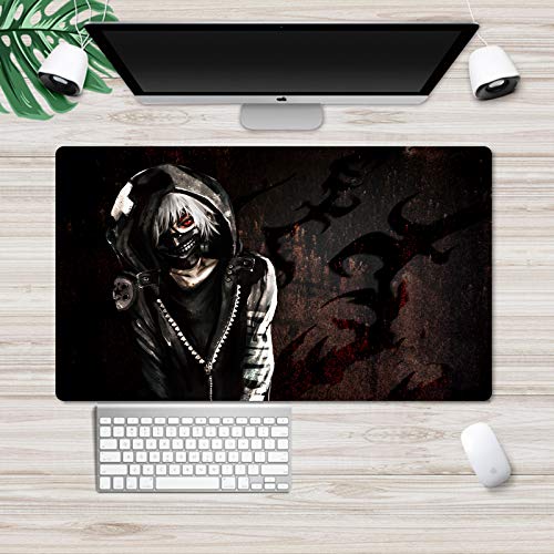 Tokyo Ghoul Mouse Pad Anime Game Estera de escritorio grande Esterilla de escritorio para computadora Kaneki Ken Mouse Pad escritorio Mat118