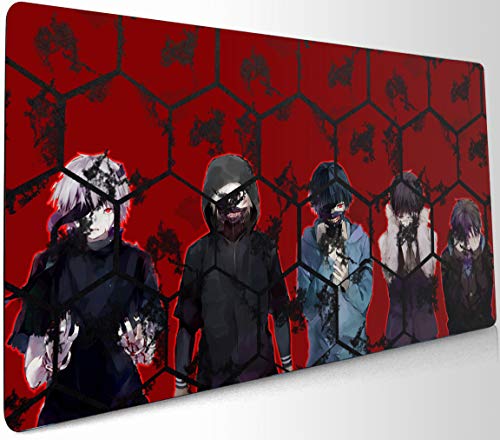 Tokyo Ghoul Mouse Pad Anime Game Estera de escritorio grande Esterilla de escritorio para computadora Kaneki Ken Mouse Pad escritorio Mat143