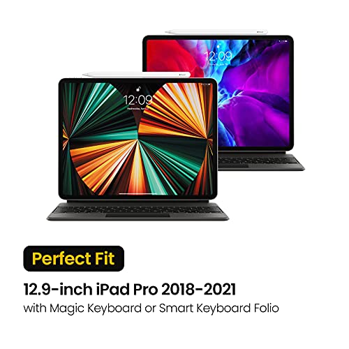 tomtoc Funda Portafolio Organizador para 12,9 iPad Pro 2021-2018 (5.ª, 4.ª y 3.ª Gen), Surface Pro, Surface Laptop Go, Estuche para Tablet y Accesorios como Lápiz/Cable/Cargador/Magic Keyboard