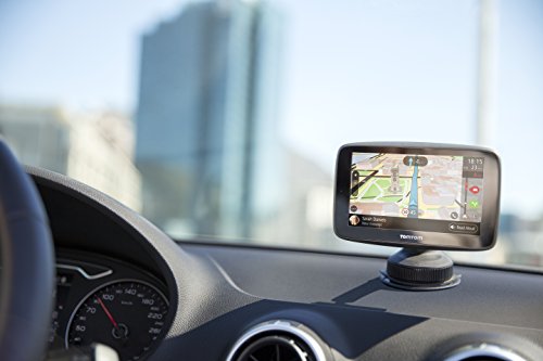 TomTom GO 6200, GPS para coche, 6 pulgadas, llamadas manos libres, Siri y Google Now, actualizaciones via Wi-Fi, traffic para toda la vida mediante tarjeta SIM, mapas mundiales, mensajes de smartphone
