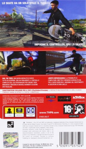 Tony Hawk's Project 8 [Importación italiana]