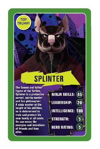 Top Trumps Teenage Mutant Ninja Turtles - Paquete de cromos