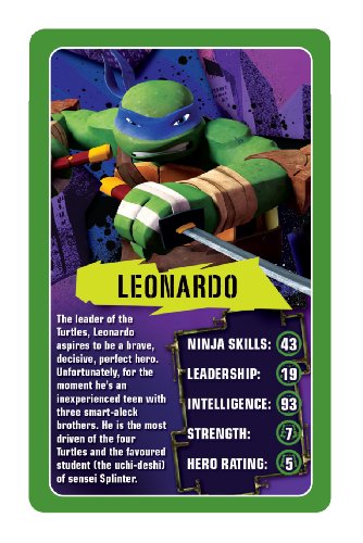 Top Trumps Teenage Mutant Ninja Turtles - Paquete de cromos