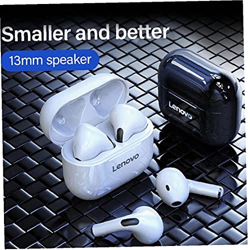 TOPofly Auriculares inalámbricos, Auriculares para el TWS Lenovo LP40 Larga Espera Bluetooth Auricular para Juegos para los Entrenamientos Operando