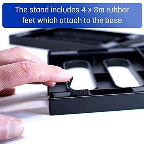 Torre de almacenamiento de juegos universal – Almacena 36 discos Blu-Ray o juegos – Soporte para juegos para PS4, PS5, Xbox One, Xbox Series X/S, Nintendo Switch Games y discos Blu-Ray