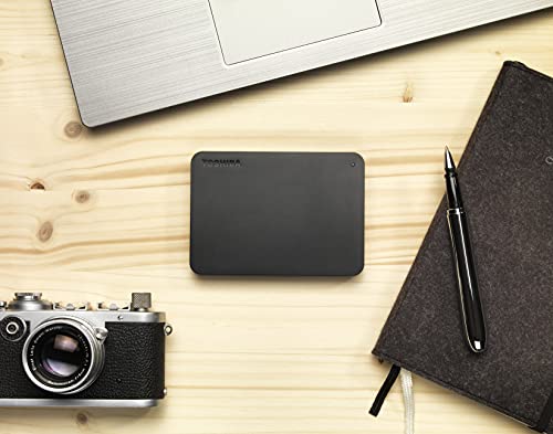 Toshiba Canvio Basics, Disco Duro, 1, Negro