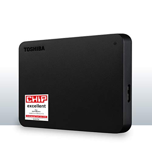 Toshiba Canvio Basics, Disco Duro, 1, Negro