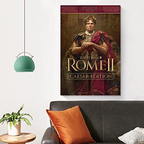 Total War Rome 2 - Póster decorativo para pared, diseño de Roma de la guerra de Roma (40 x 60 cm)