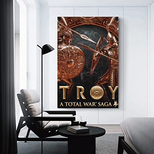 Total War Saga Troy - Póster para decoración de dormitorio familiar moderna para dormitorio y sala de estar, 30 x 45 cm