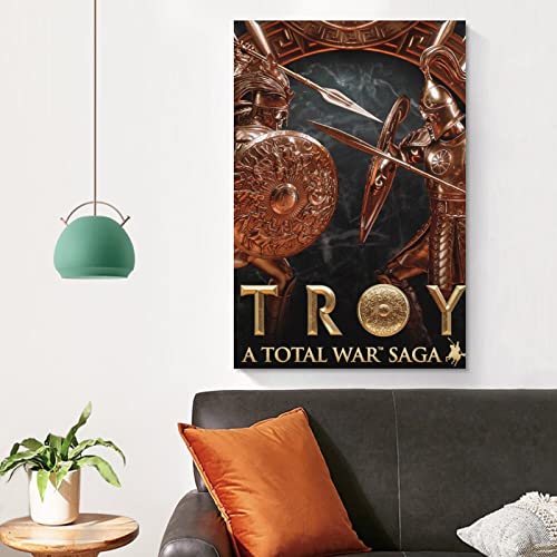 Total War Saga Troy - Póster para decoración de dormitorio familiar moderna para dormitorio y sala de estar, 30 x 45 cm