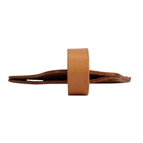 Tourbn Funda de piel para cabeza de hacha de un solo pedazo con bucle ajustable