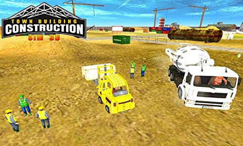 Town Building Construction Sim