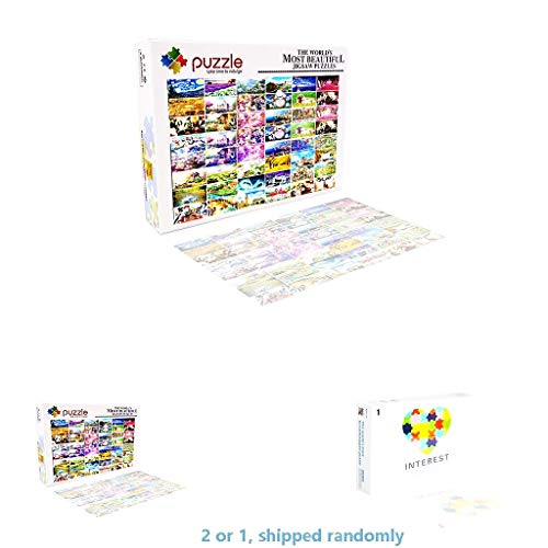 Toy Factory Puzzle, Sword Art Online 300/500/1000 Pieza for Juguetes for niños Regalo de cumpleaños Pegatinas Rompecabezas PA11 Puzzle (Color : A, Size : 1000PC)